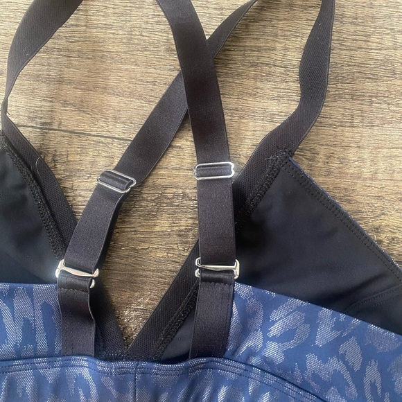 HEROINE SPORTS one47 cheetah print adjustable straps women sport bra Size Small - Picture 7 of 13